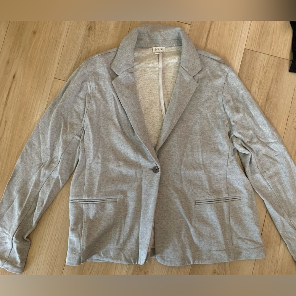 J. Crew Light Gray Blazer